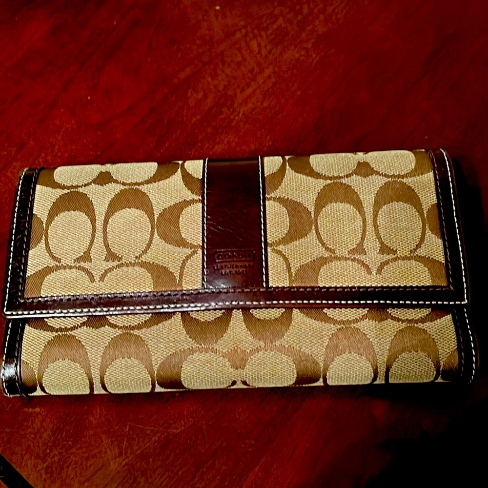COACH WALLET, used